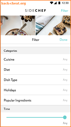 SideChef: Step-by-step cooking screenshot