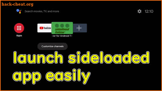 Sideload Folder for Android TV screenshot
