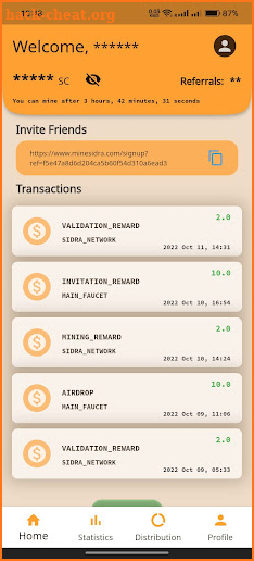 Sidra Bank screenshot