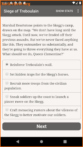 Siege of Treboulain screenshot