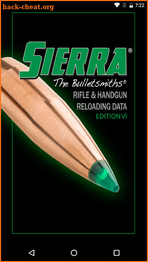 Sierra Bullets Reloading Manual V6.0 screenshot