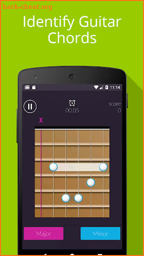 Sight Reading Trainer, Notes, Chords with ChordIQ screenshot