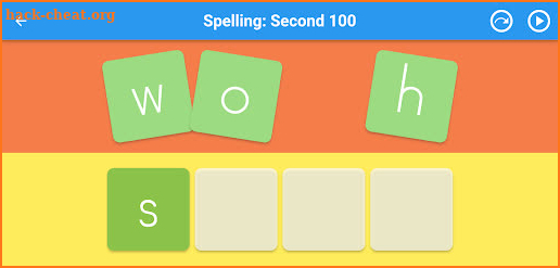 Sight Word Mastery: Fry Words screenshot