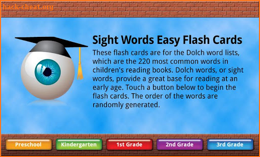 Sight Words Flash Cards screenshot