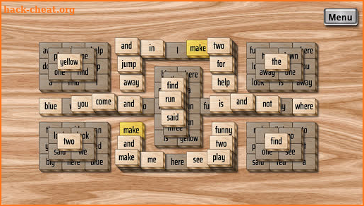 Sight Words Mahjong screenshot