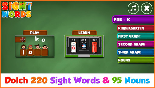 Sight Words  Pre-K to Grade-3 screenshot