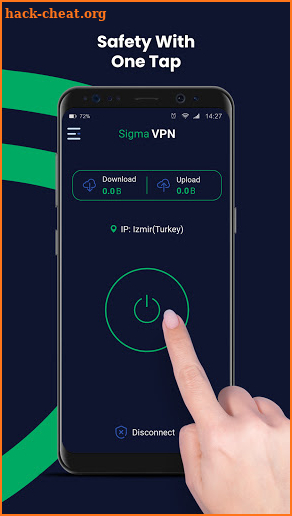 Sigma VPN screenshot