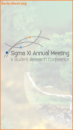 Sigma Xi Conference screenshot