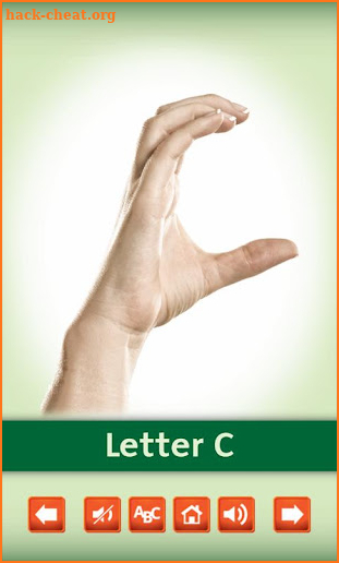 Sign Language Alphabet Cards screenshot