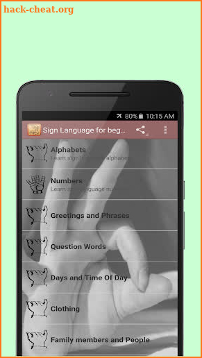 Sign language Premium screenshot