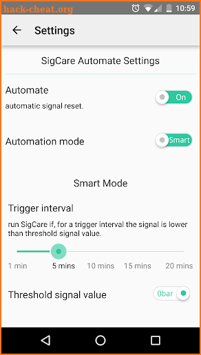 Signal Care screenshot