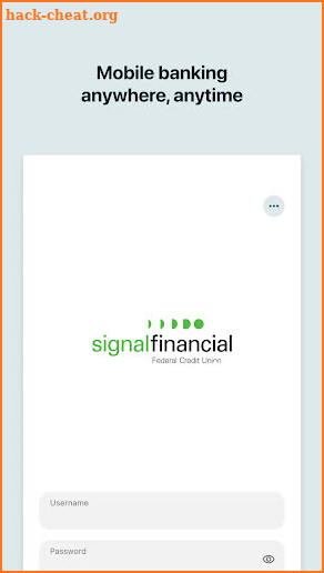 Signal Financial FCU screenshot