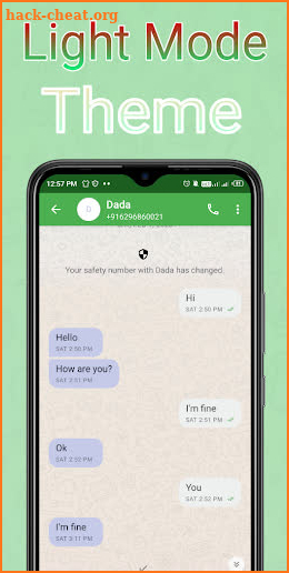 Signal: HD video call and chat screenshot