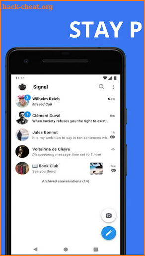 Signal Private Messenger Guide screenshot