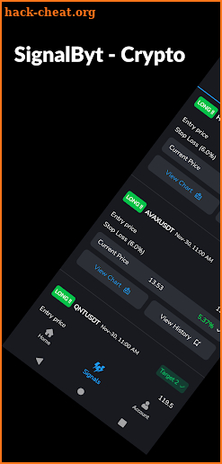 Signalbyt: Crypto Signals screenshot