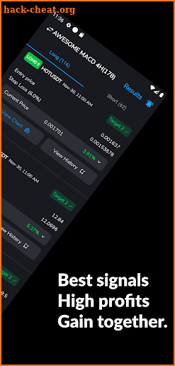 Signalbyt: Crypto Signals screenshot