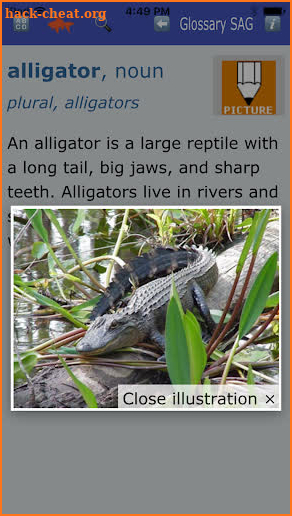 Signing Aquarium Glossary 2 screenshot