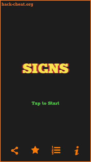 Signs screenshot