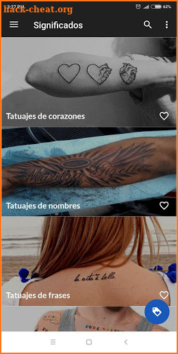 SigTat: Significados de los Tatuajes screenshot