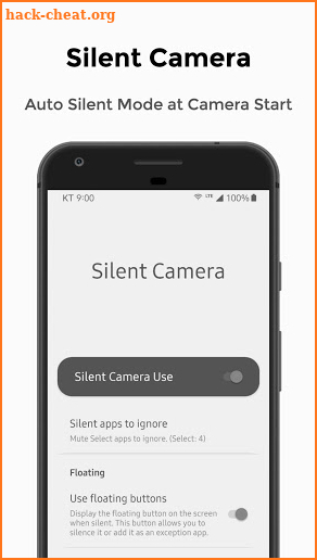 Silence Camera - SLCamera screenshot