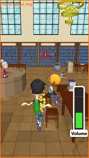 Silent library challenge screenshot