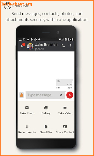 Silent Phone - private calls screenshot