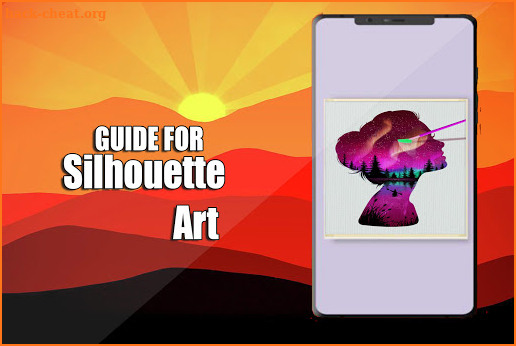 Silhouette Art Tips screenshot