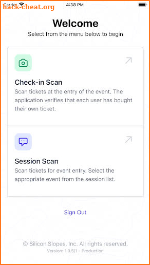 Silicon Slopes - Scan App screenshot