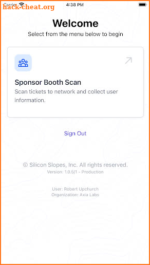 Silicon Slopes - Scan App screenshot