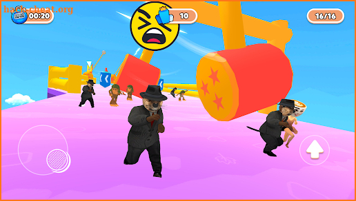 Silly Guys Race: Fall & Run screenshot