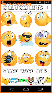 Silly Smileys by Emoji World ™ screenshot