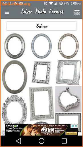 Silver Photo Frames & Photo Funia Picture Effects screenshot