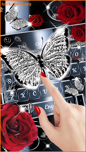 Silver Rose keyboard screenshot