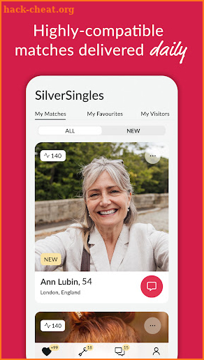 SilverSingles: Mature Dating screenshot