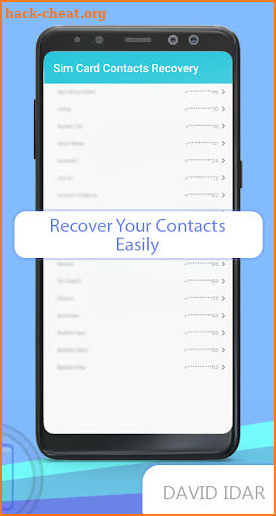 Sim Card Contacts Recovery screenshot