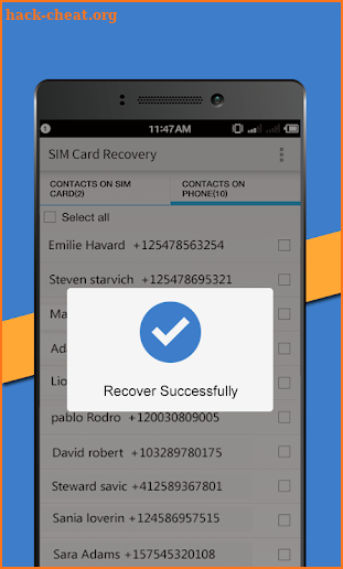SIM Card Recover screenshot