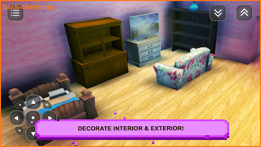 Sim Girls Craft: Home Design screenshot