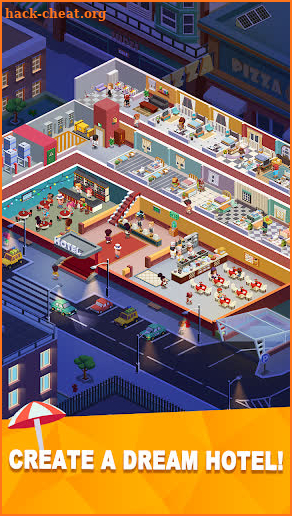 Sim Hotel Tycoon - Idle Game screenshot