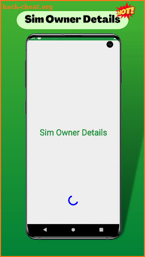 Sim Owner Details Live Tracker screenshot