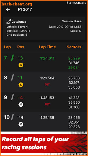 Sim Racing Telemetry screenshot