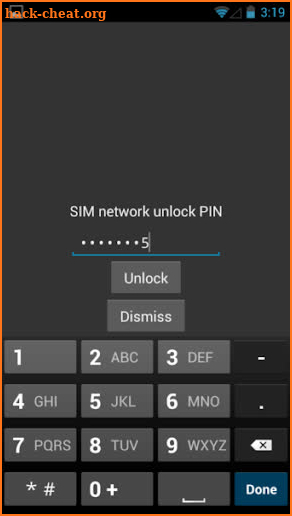 Sim Unlock useful Codes screenshot
