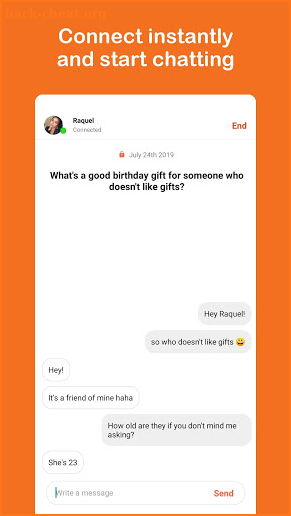 Simi - Ask Questions and Chat in Real-time screenshot