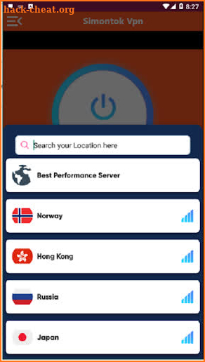 Simontok Vpn Browser screenshot