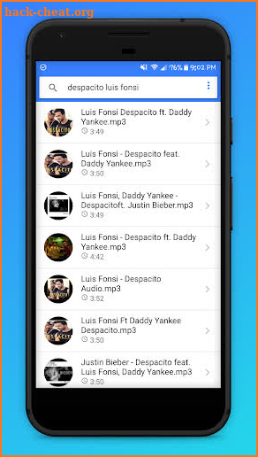 SIMP3 - Descargar Musica Gratis screenshot