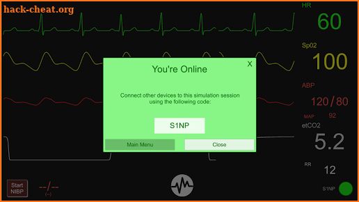 Simpl - Simulated Patient Monitor screenshot