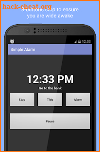 Simple Alarm Clock Free screenshot