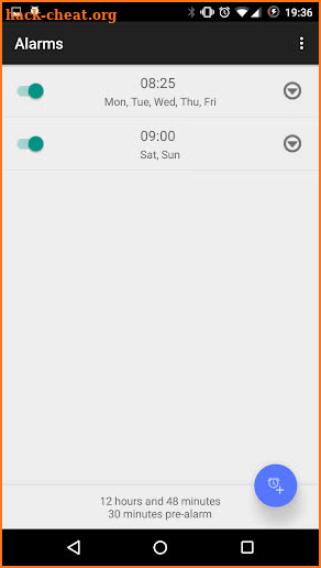 Simple Alarm Clock Free No Ads screenshot