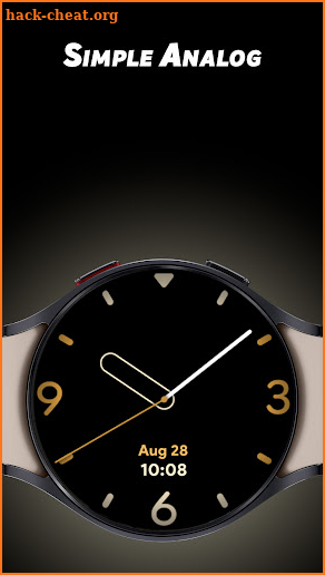 Simple Analog - Watch face screenshot