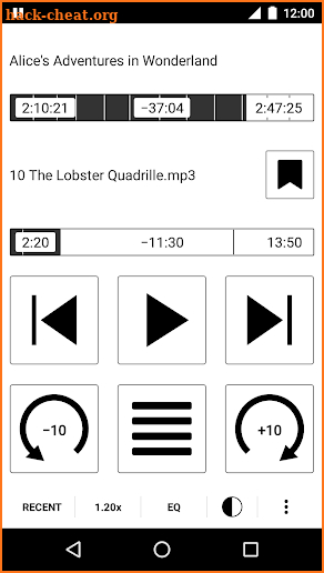 Simple Audiobook Player screenshot