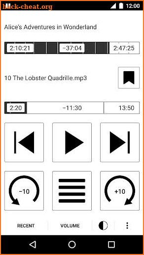 Simple Audiobook Player Free screenshot